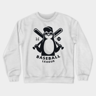 Penguin Baseball Tribute - Penguin Baseball League Crewneck Sweatshirt